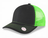 black/ neon green