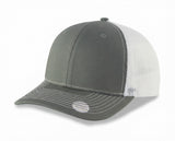 Charcoal Gray/White