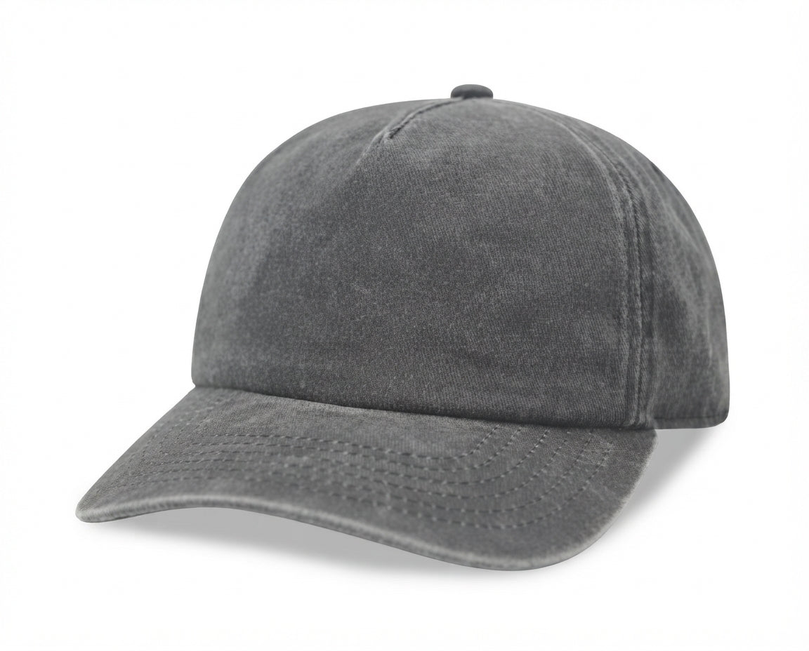 5 Panel Garment Washed Relaxed Golf Pigment Dyed Dad Cap