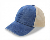 Denim Blue/Khaki Beige