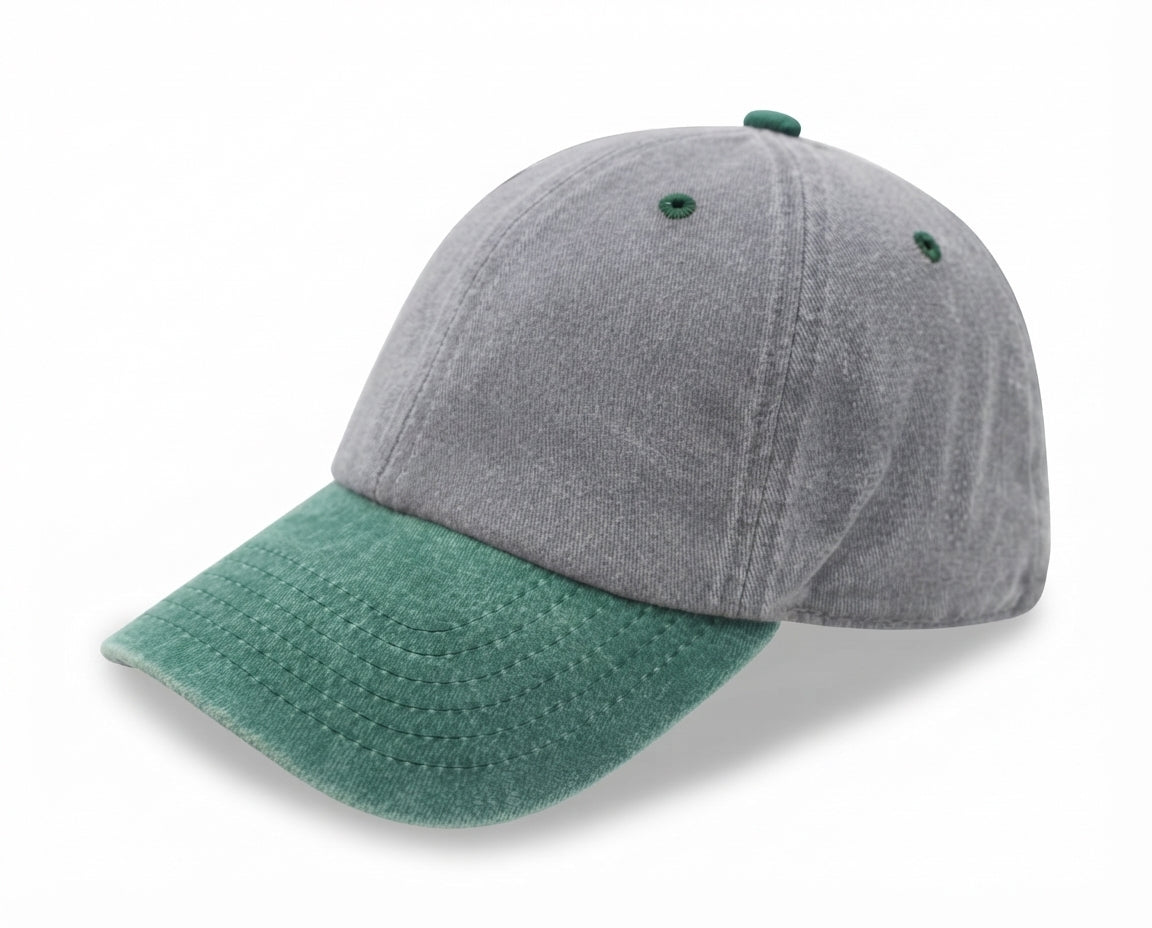 6 Panel Garment Pre-Washed Relaxed Golf Pigment Dyed Dad Cap