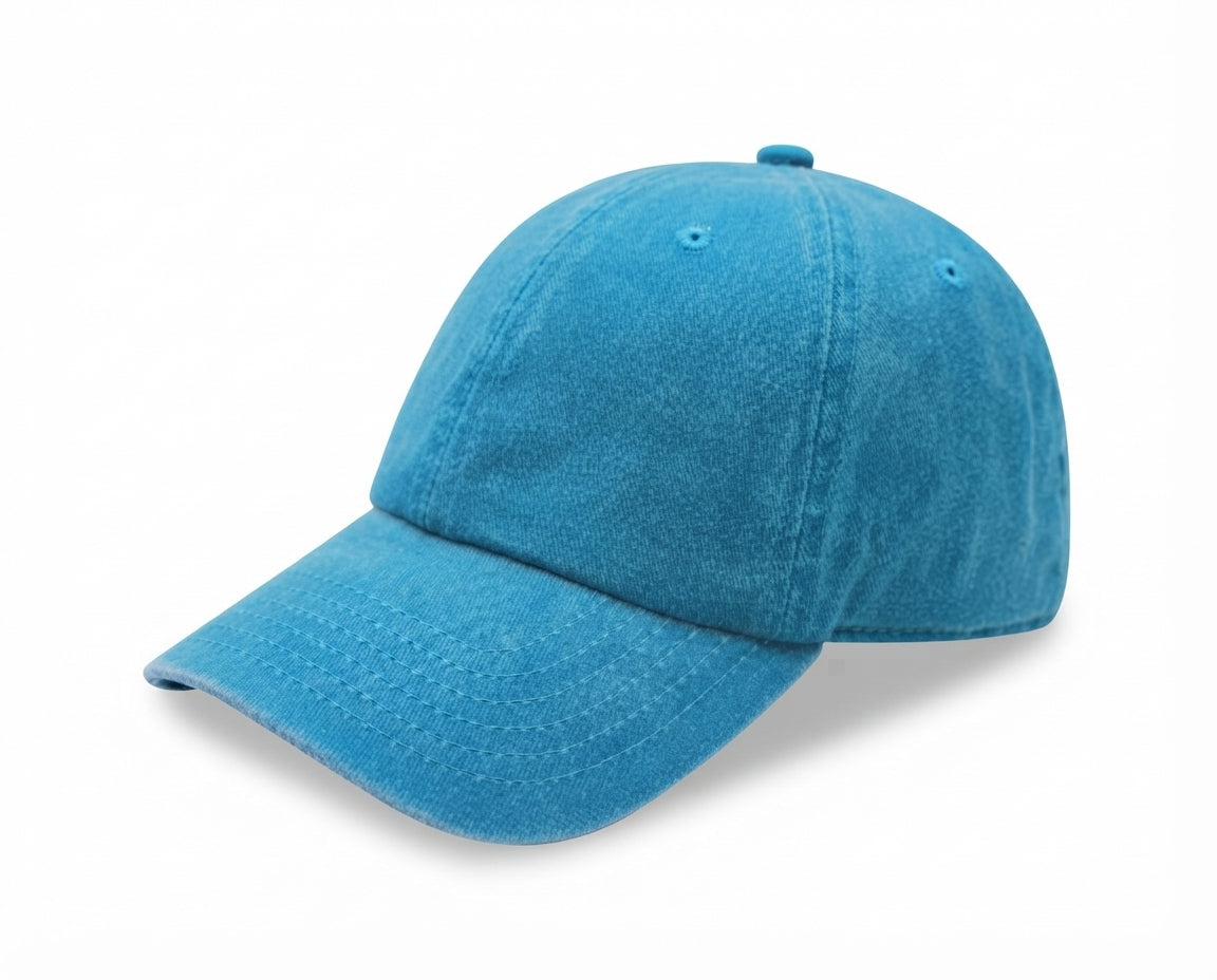 6 Panel Garment Pre-Washed Relaxed Golf Pigment Dyed Dad Cap