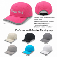 Quick Dry Reflective Safe Light Weight Running Cap