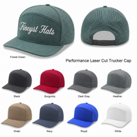 Sport Trucker Cap w/Laser Cut Mesh Back