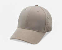 6 Panel Laser Cut Mesh Quick Dry Golf Trucker Cap