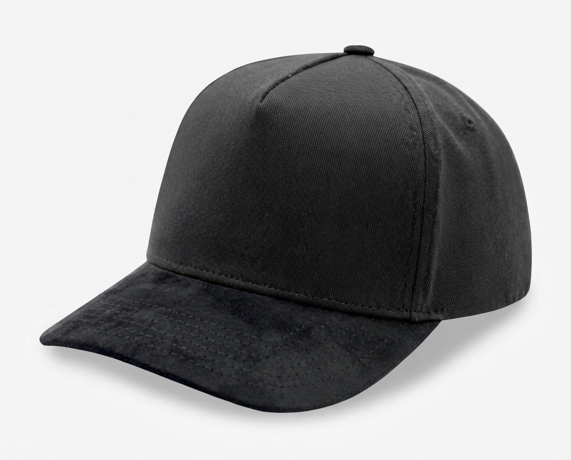 5 Panel Suede Cap