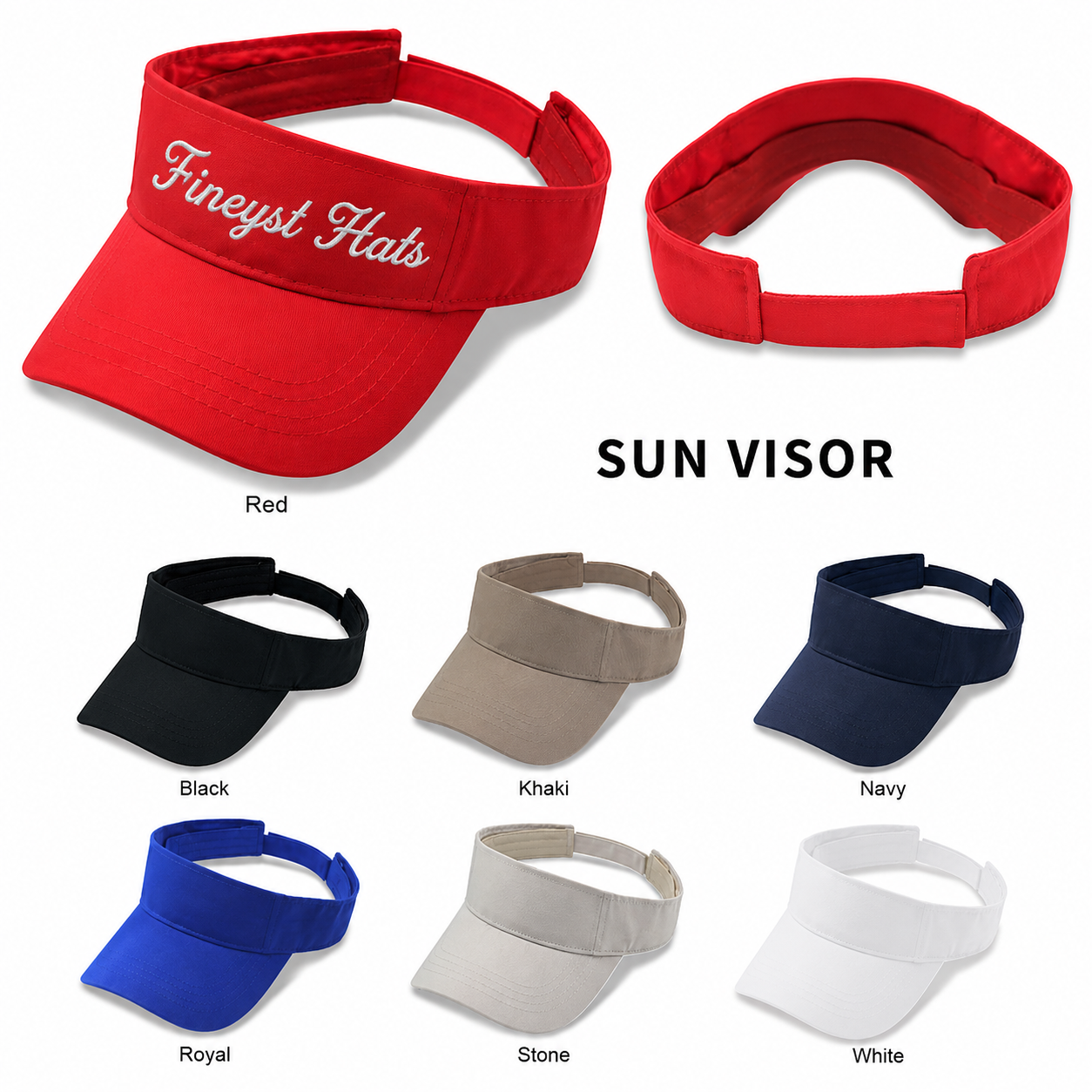 Cotton Twill Sun Visor