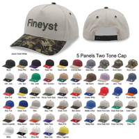 5 Panel 2Tone Snapback Cap
