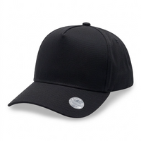 5 Panel 2Tone Snapback Cap w/ Gray Underbrim