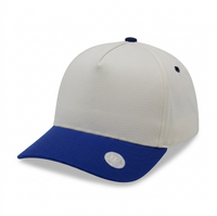 5 Panel 2Tone Snapback Cap w/ Gray Underbrim