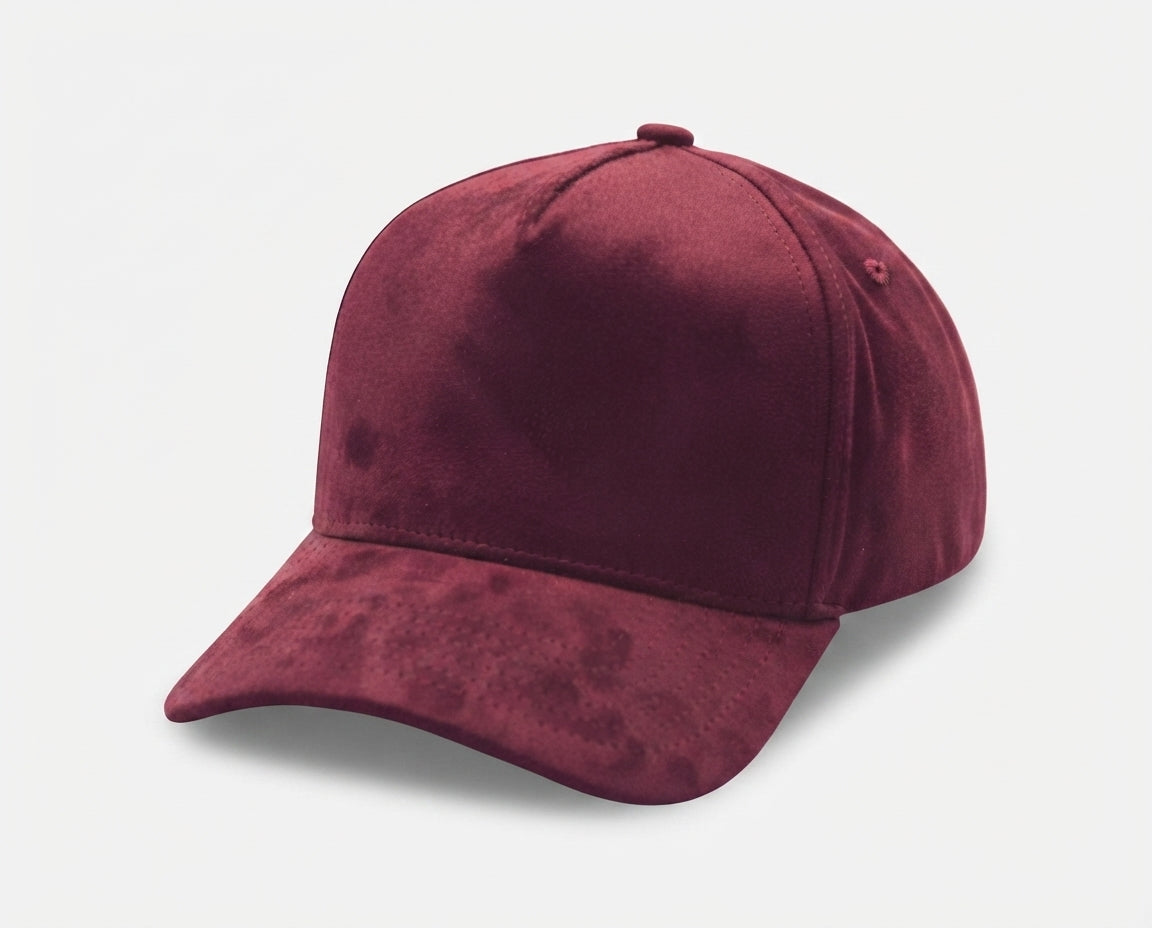 5 Panel Suede Cap