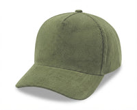 5 Panel Corduroy twotone Snapback Cap