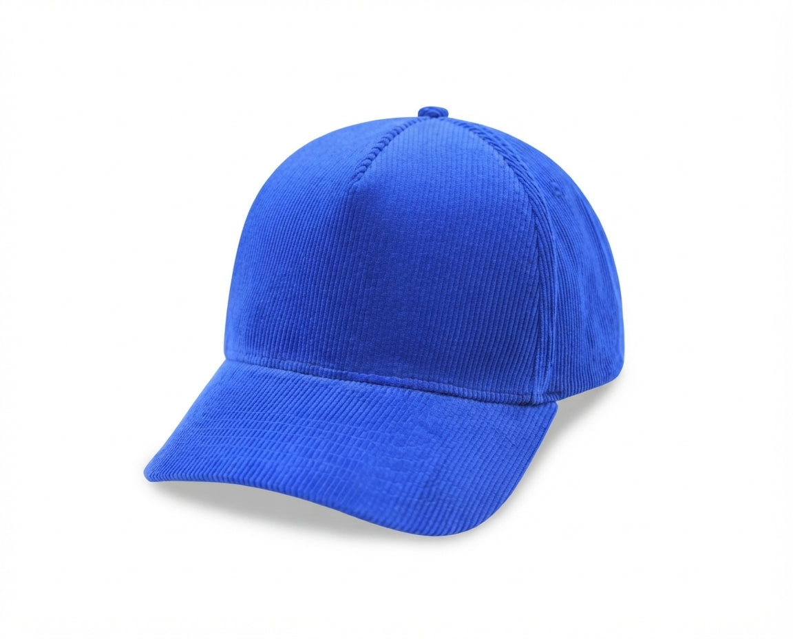 5 Panel Corduroy twotone Snapback Cap