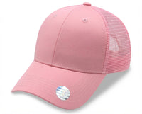 6 Panel Ponytail Trucker Cap