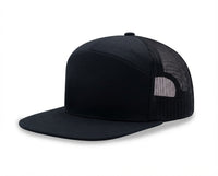 7 panel Hybrid trucker cap