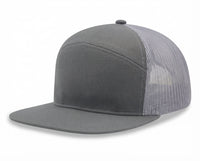 7 panel Hybrid trucker cap