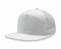 7 panel Hybrid trucker cap