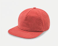 5 Panel Unstructed Corduroy Snapback Hat