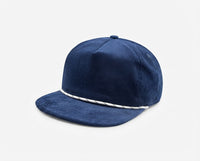 5 Panel Unstructed Corduroy Rope Hat