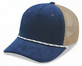 Navy Blue/Khaki Beige