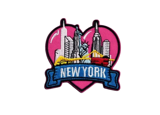 new york city skyline patch - custom patch by Fineyst Patches