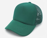 5 Panel High Profile Foam Mesh Back Trucker Cap