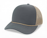 Charcoal/Khaki