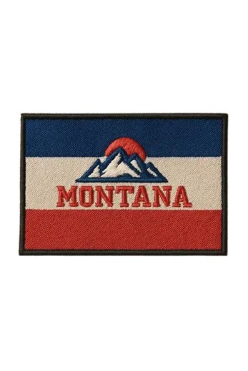 Custom Embroidered Patches Montana