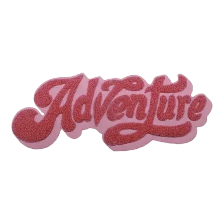 adventure letterman jacket patch - custom patch by Fineyst Patches