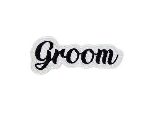 custom wedding patches - custom patch by Fineyst Patches
