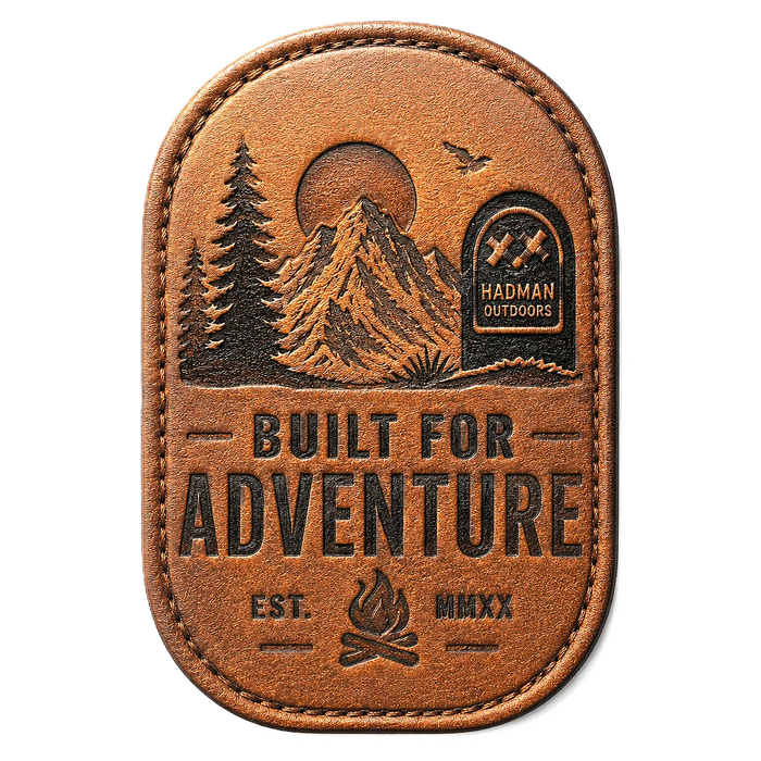 Custom Leather Name Patches