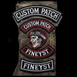 Steel Wolves MC Custom Patches