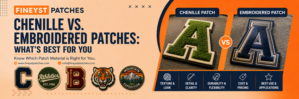 Chenille vs Embroidered Patches: What's Best for You