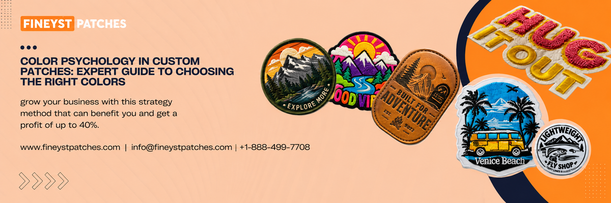 Color Psychology in Custom Patches: Expert Guide to Choosing the Right Colors