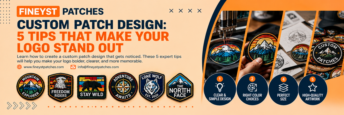 Custom Patch Design: 5 Tips That Make Your Logo Stand Out