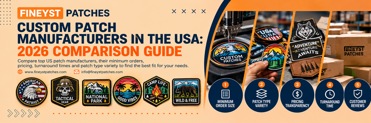 Custom Patch Manufacturers in the USA: 2026 Comparison Guide
