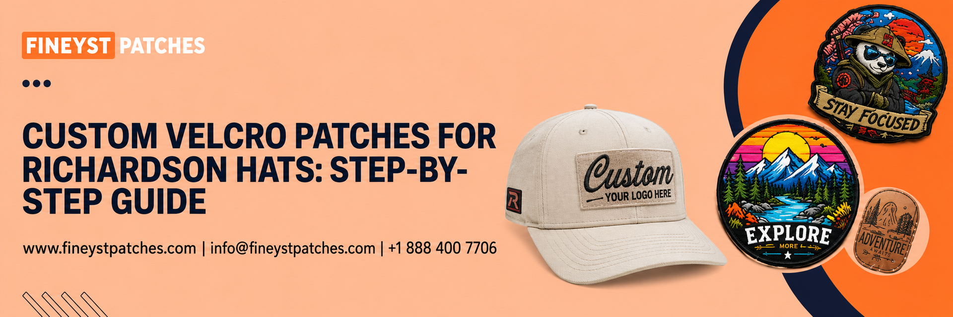 Custom Velcro Patches for Richardson Hats: Step-by-Step Guide