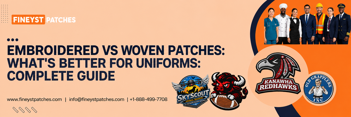 Embroidered vs Woven Patches: What's Better for Uniforms: Complete Guide
