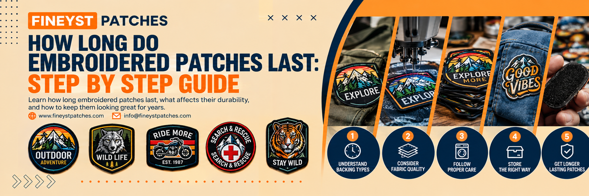 How Long Do Embroidered Patches Last: Step by Step Guide