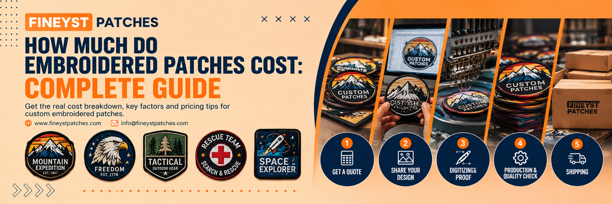 How Much Do Embroidered Patches Cost: Complete Guide