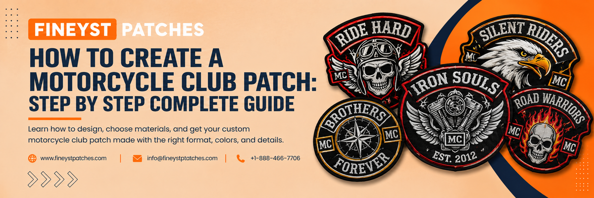 How to Create a Motorcycle Club Patch: Step by Step Complete Guide