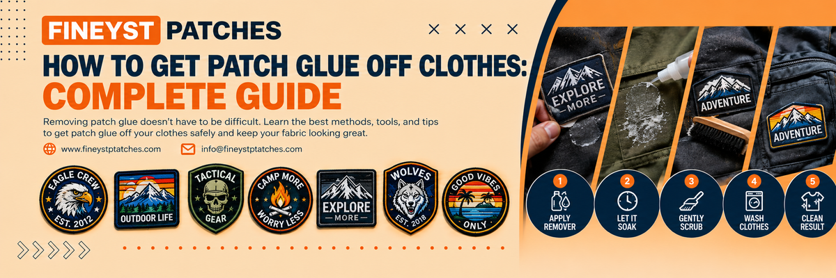 How to Get Patch Glue Off Clothes: Complete Guide