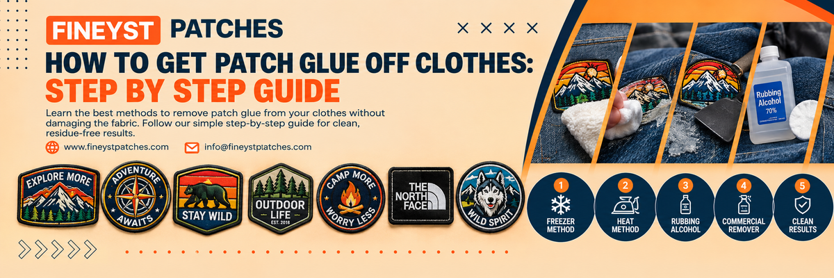 How to Get Patch Glue Off Clothes: Step by Step Guide