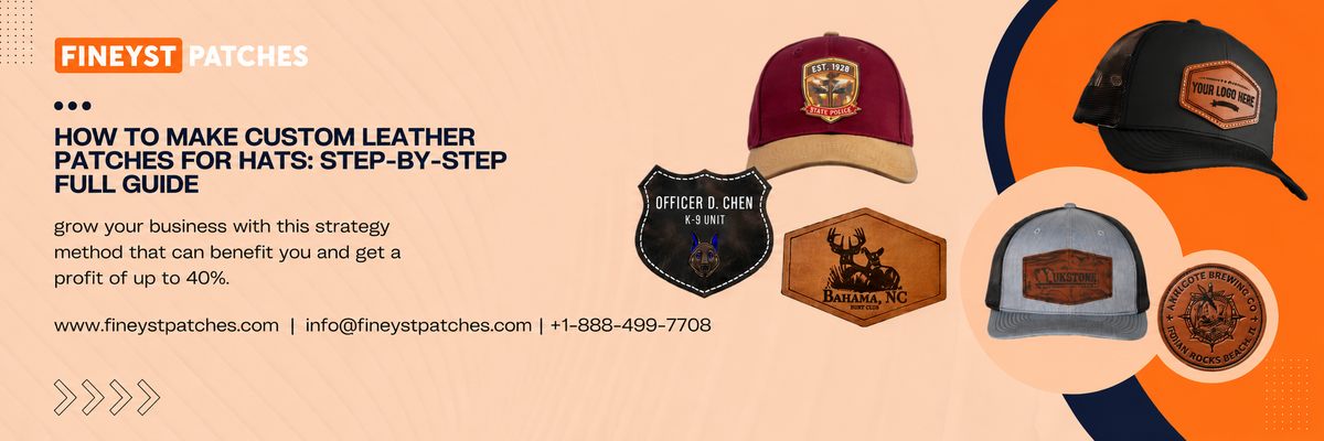 How to Make Custom Leather Patches for Hats: Step-by-Step Full Guide