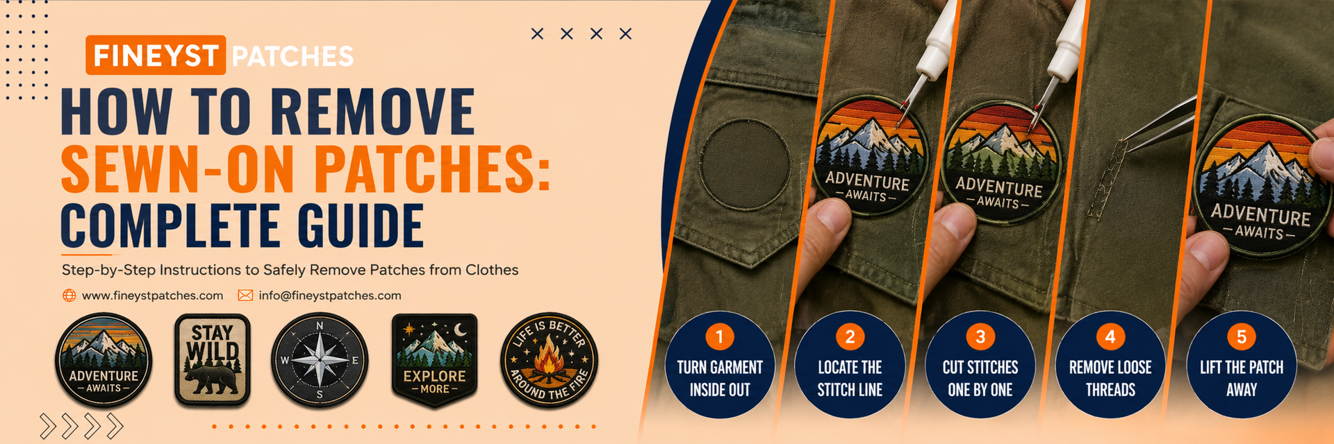 How to Remove Sewn-On Patches: Complete Guide