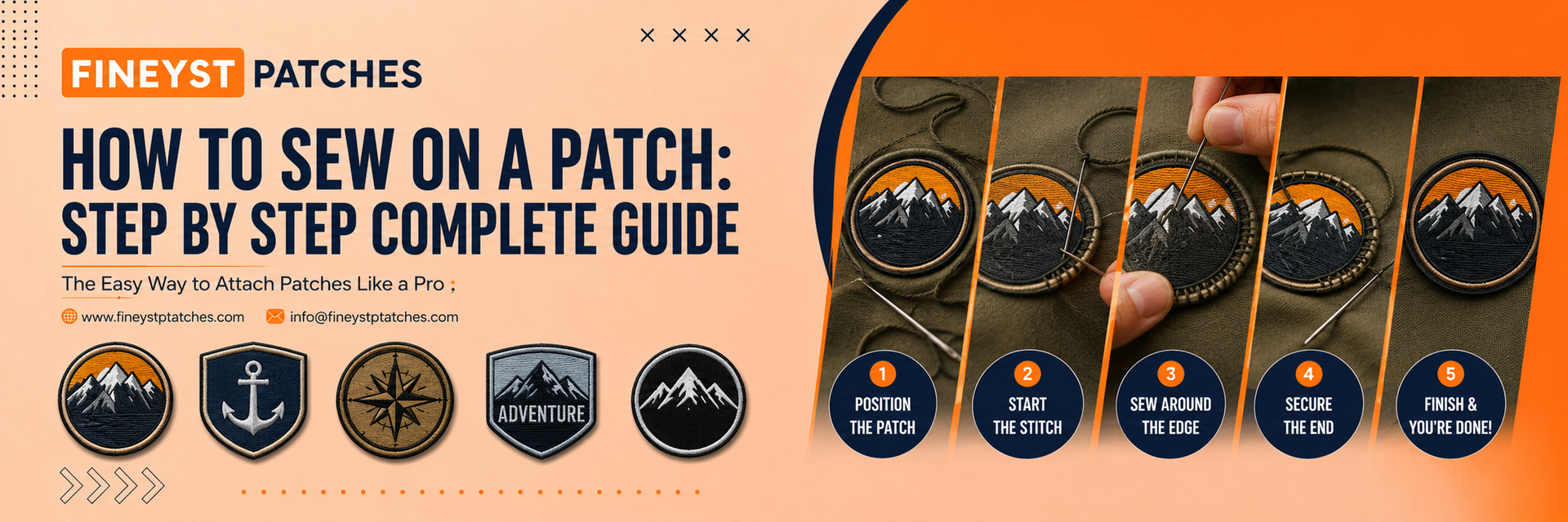 How to Sew on a Patch: Step by Step Complete Guide