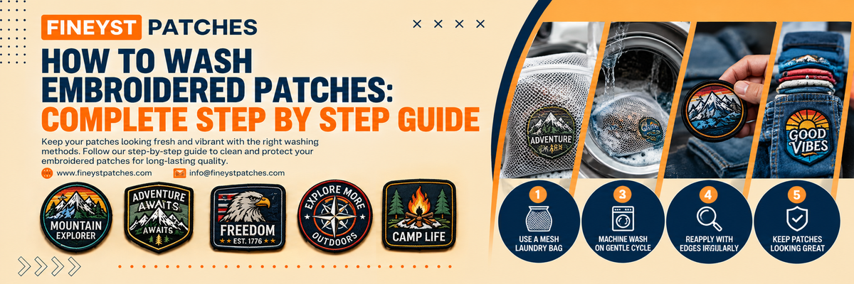 How to Wash Embroidered Patches: Complete Step by Step Guide