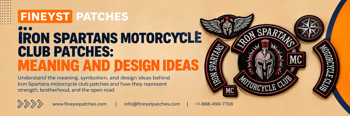 Iron Spartans Motorcycle Club Patches: Meaning and Design Ideas