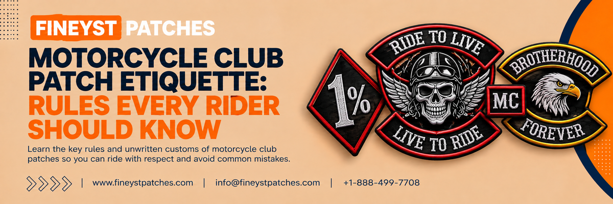 Motorcycle Club Patch Etiquette: Rules Every Rider Should Know