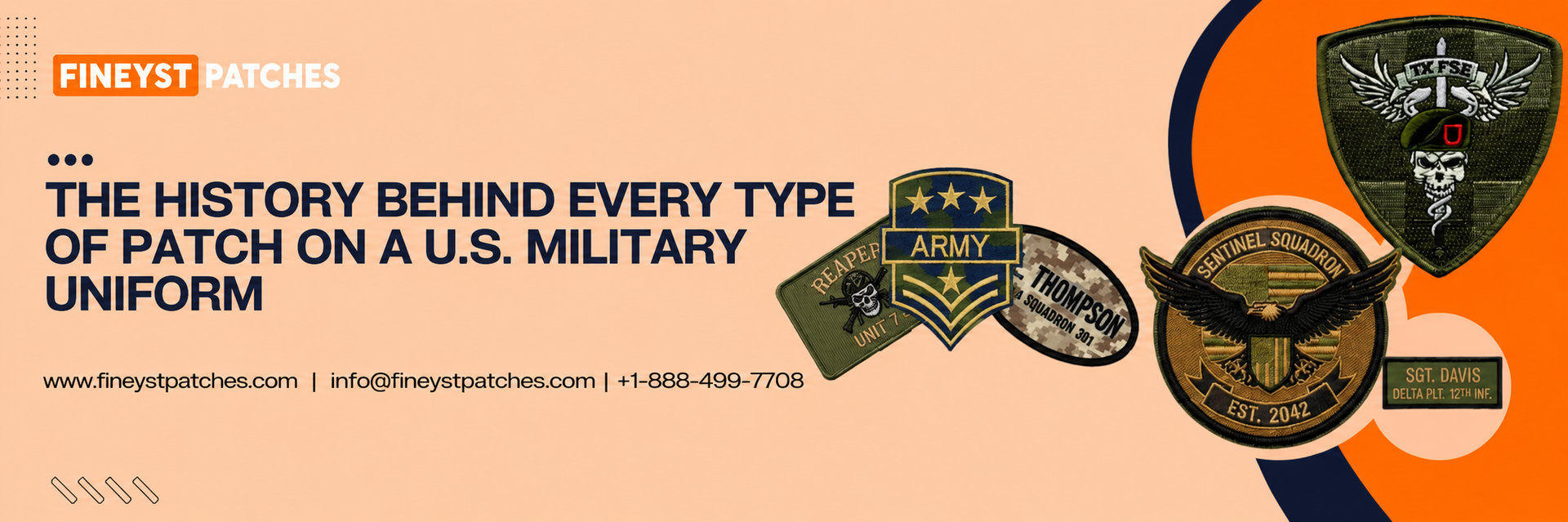The History Behind Every Type of Patch on a U.S. Military Uniform